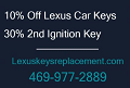 Lexus Keys Replacement