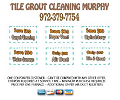 Tile Grout Cleaning Murphy TX