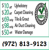 Upholstery Cleaners Dallas